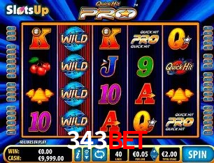 Slots com jackpots e giros grátis na 343bet